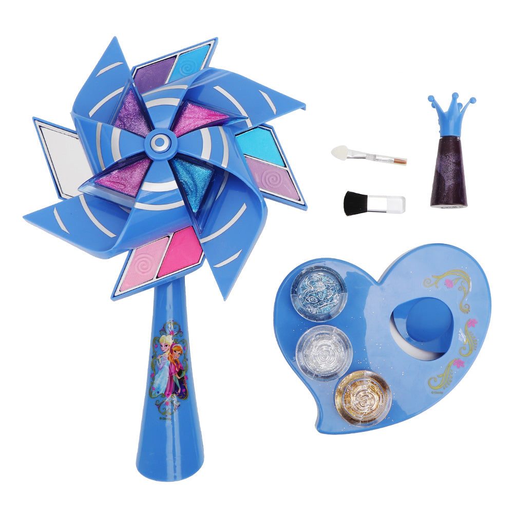 Multi function Girl Kid Water Dissolving Cosmetics Makeup Set Box Toy Case Pretend Play