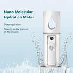 USB Rechargeable Face Sprayer Portable Handheld Face Mister for Daily Skin Care 20ml Beauty Device