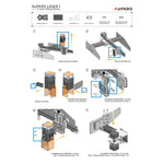 Head Focusing Controller Laser Head Lifting Device for ORTUR Laser Master 2 Pro Laser Add-on Parts Accessory for Ortur 3D Printer DIY Z Axis
