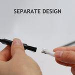 Electric Nose Hair Trimmer Aluminum Tube Body Arched Cutter Head USB Rechargeable with Sideburn Trimmer