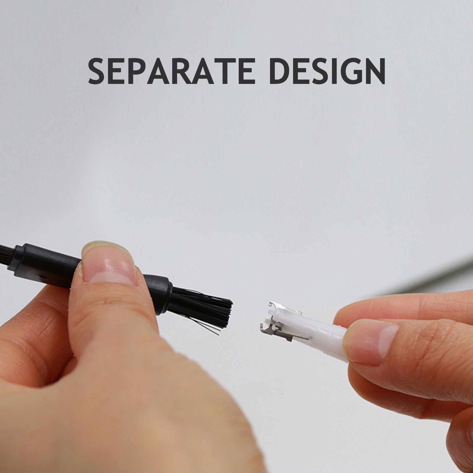 Electric Nose Hair Trimmer Aluminum Tube Body Arched Cutter Head USB Rechargeable with Sideburn Trimmer