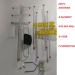 Digital TV Antenna for HDTV DVBT/DVBT2 470MHz-860MHz Outdoor TV Antenna Digital Amplified HDTV Antenna